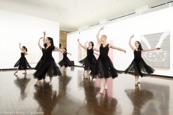 CDT ballet group performing Skimming the Surface