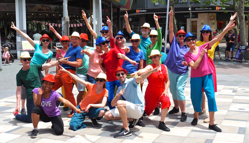 CDT's Flash Mob in Garema Place